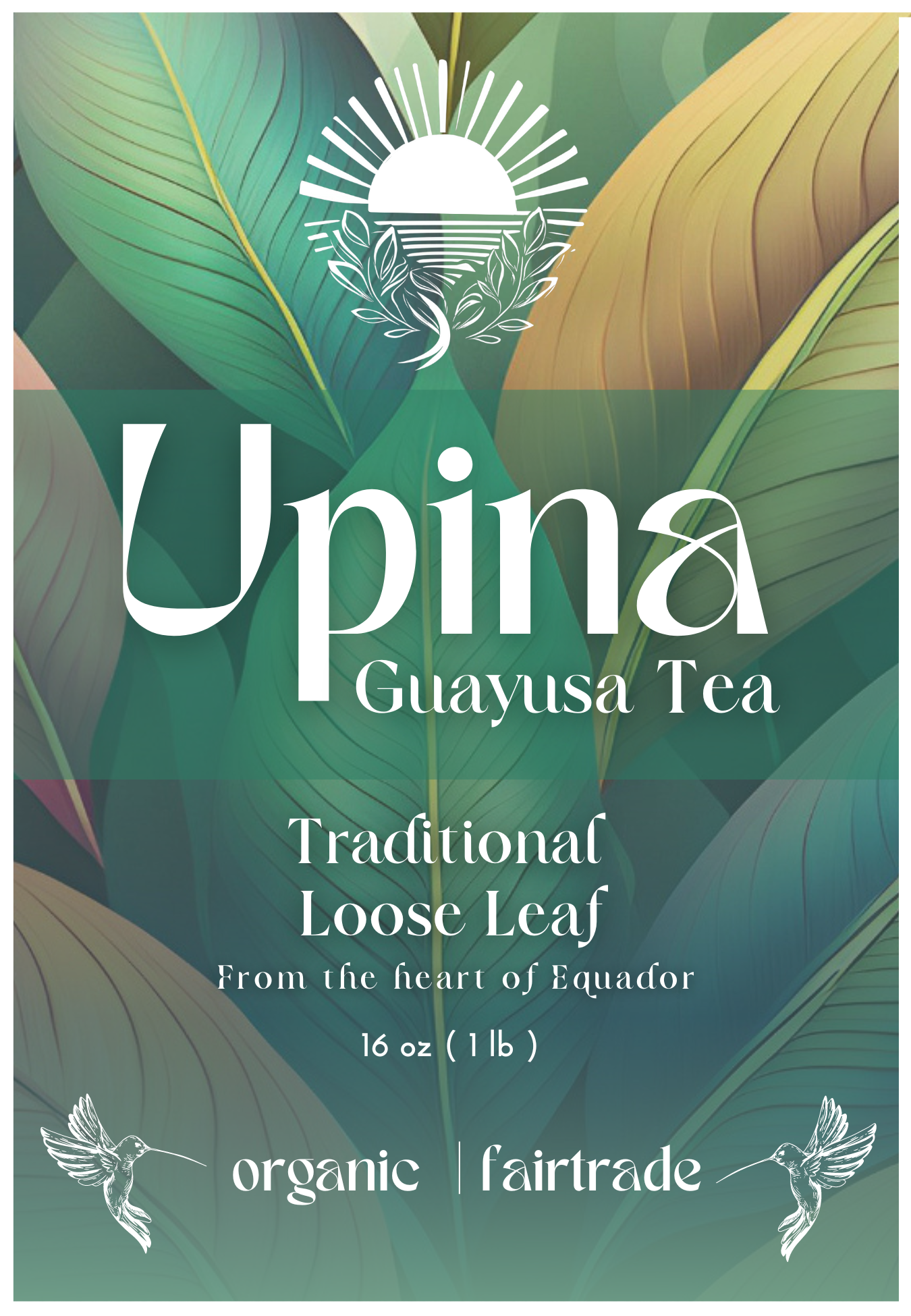Guayusa Tea ~ 5 Pounds ~ Free Shipping in Canada! ~ Organic ~ Fair-Trade