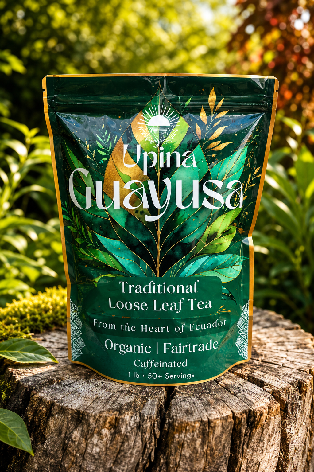 Upina Guayusa Traditional Loose Leaf Tea